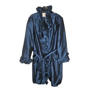 Serafina Two Piece Skirt Suit Evening Womens Plus Size 22 Ruffle Formal Dress